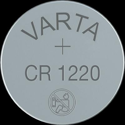 Produktbild Varta Lithium-Knopfbatterie CR1220 (CR1220, 40 mAh)