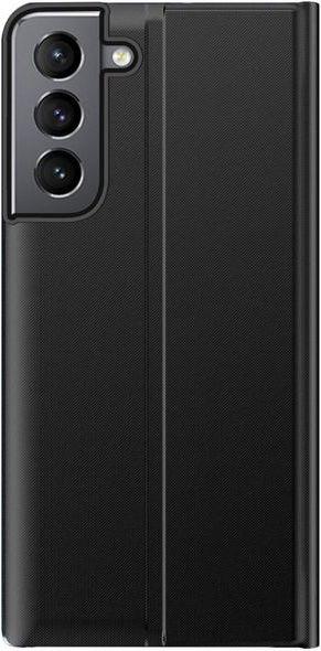 Produktbild MU Style Kunstleder Bookcover mit Sichtfenster (Samsung Galaxy S22+)