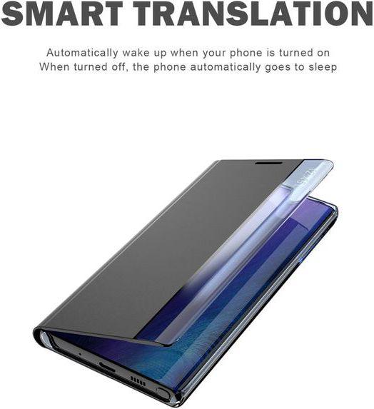 Produktbild MU Style Kunstleder Bookcover mit Sichtfenster (Samsung Galaxy S22+)