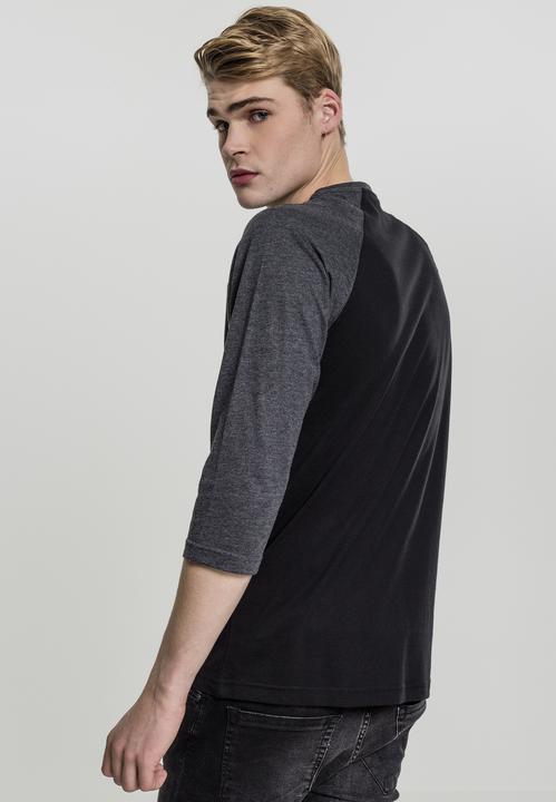 Actual product image Urban Classics Contrast 3/4 Sleeve Raglan Tee (S)