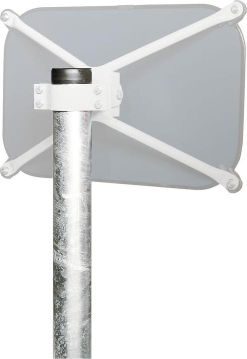 Produktbild Moravia Rohrpfosten Ø 76 mm Verzinkt, zum Einbetonieren (Ø 7.6 cm)