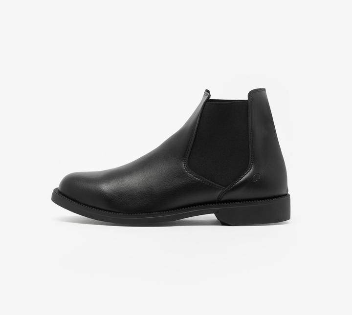Fouganza Reitstiefeletten 500 Damen/Herren schwarz