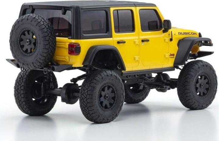 Immagine prodotto Kyosho Scala Crawler Mini-Z Jeep Wrangler Rubicon, Giallo 1:24, ARTR (RTR pronto all'uso)