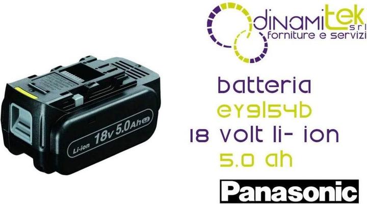 Image du produit Panasonic EY 9L54 B Batterie 18,0 V/5,0 Ah Li-Ion (18 V)