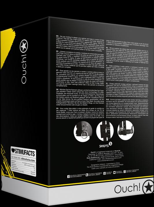 Immagine prodotto Ouch! Cintura con supporto per vibratore