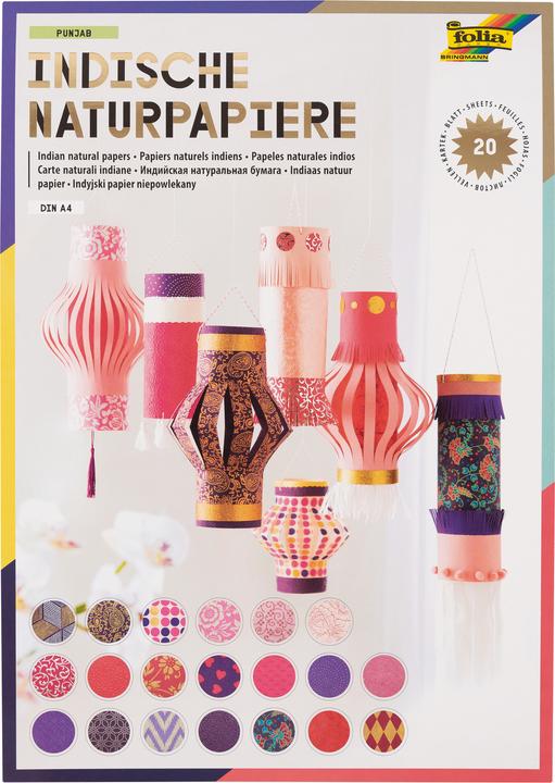 Image du produit Folia Blocage du motif Inde Punjab (175 g/m², 20 x)