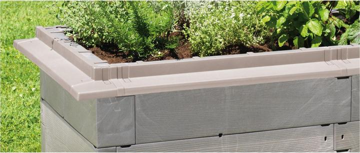Actual product image Juwel Raised bed Timber snail edges with corners