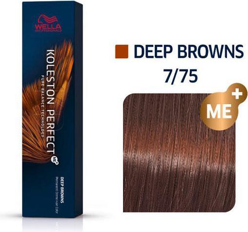 Produktbild Wella Koleston Perfect Me+ (7/75 mittelblond braun-mahagoni)