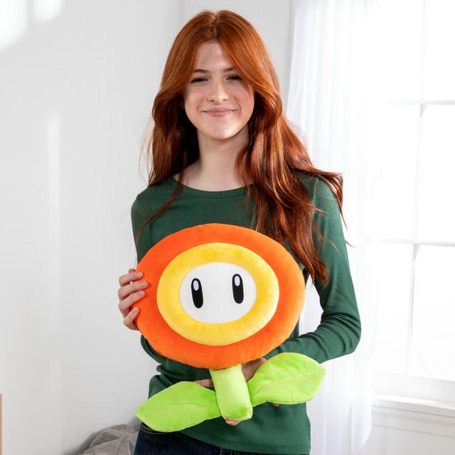Actual product image Tomy Super Mario peluche Mocchi-Mocchi Fleur de feu 38 cm (38 cm)
