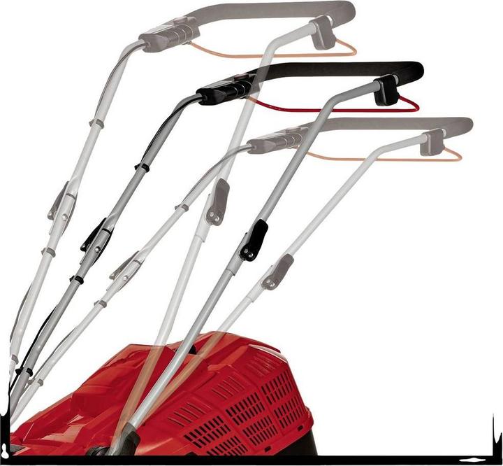 Actual product image Einhell One-hand battery lawnmower GE-CM 36/43 Li M- Solo (Rechargeable battery operated)
