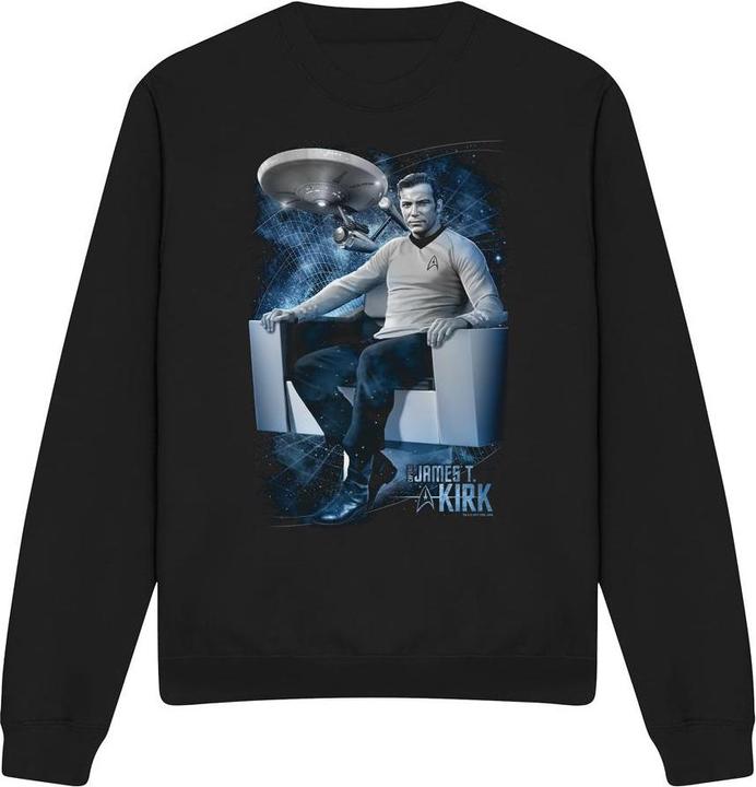 Actual product image Unisex Adult Captain's Chair Sweatshirt (XXL)