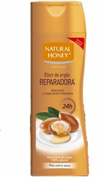 Produktbild Natural Honey Argan Elixier Reparaturlotion 330ml (Körperlotion, 330 ml)