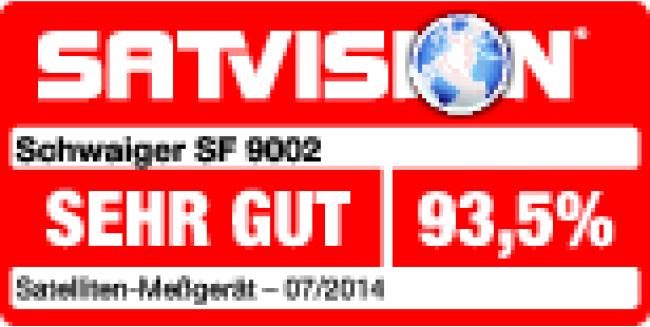 Actual product image Schwaiger SF 9002 SET SAT-Finder HD in case incl. mounting accessories - Satfinder (Measurement technology)