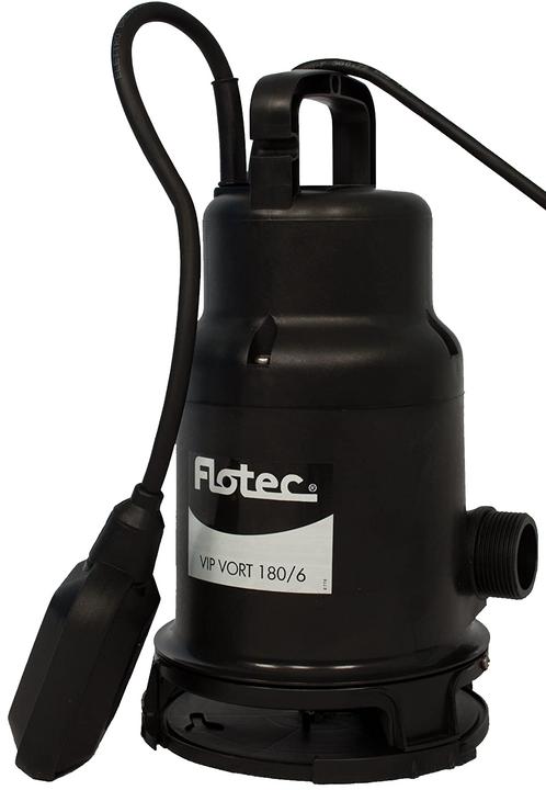 Flotec Submersible sewage pump VIP VORT 180/6 with float switch (Sewage pump)