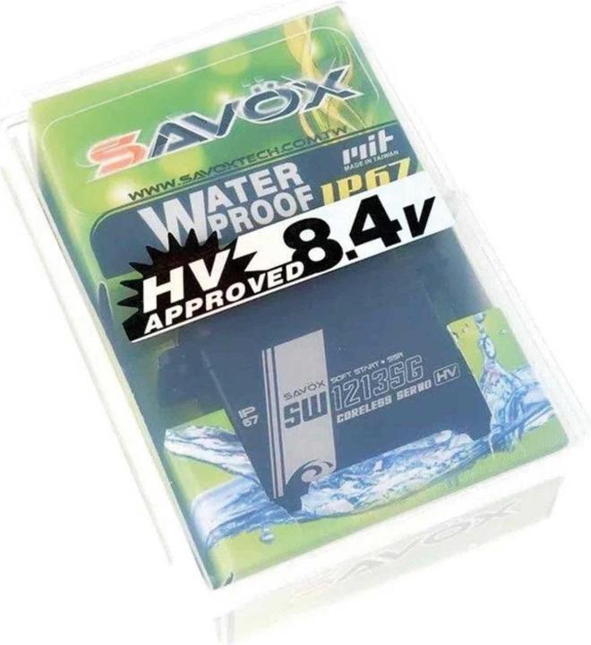 Actual product image Savöx SW-1213SG (8,4V/42KG/0,14s) Digital Coreless Standard Servo Waterproof