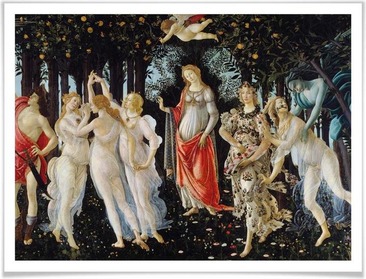 Produktbild Trenddeko Botticelli - Der Frühling (50 x 40 cm)