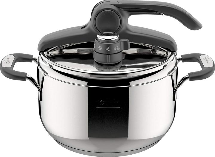 Image du produit Lagostina Autocuiseur Briosa, 22 cm, 5 L (22 cm, Cuiseur à vapeur, Acier inoxydable)