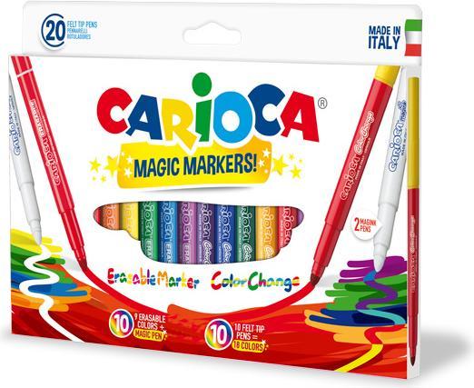 Actual product image Carioca Magic Markers (Multicoloured, 20 x)