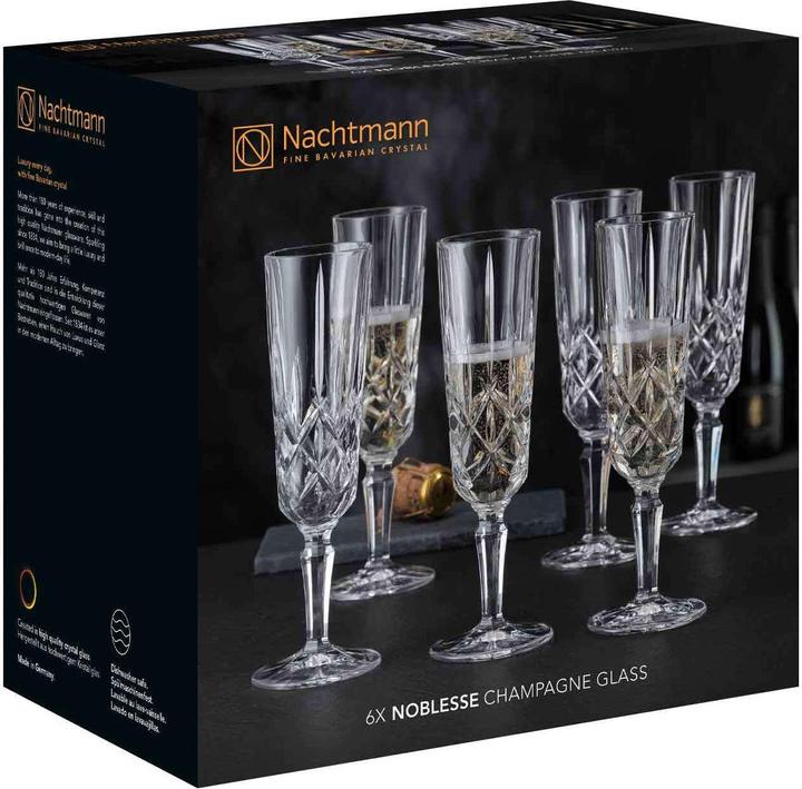 Actual product image Nachtmann Noblesse (15.50 cl, 6 Glasses, Champagne glasses)