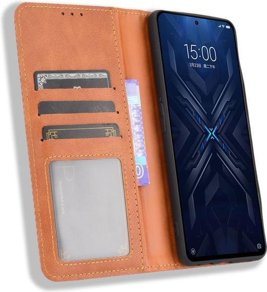 Actual product image MU Classic Classic V Leather Bookcover Series (Xiaomi Black Shark 4, Xiaomi Black Shark 4 Pro)