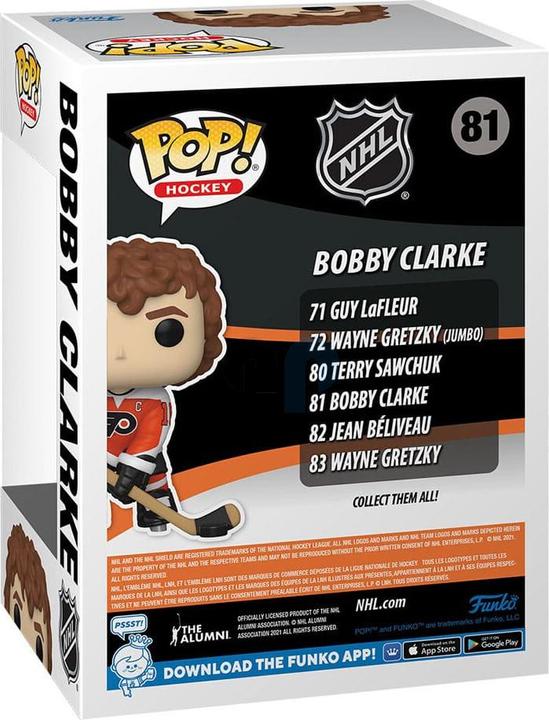 Image du produit Funko Pop! NHL: Legends - Bobby Clarke (Flyers)