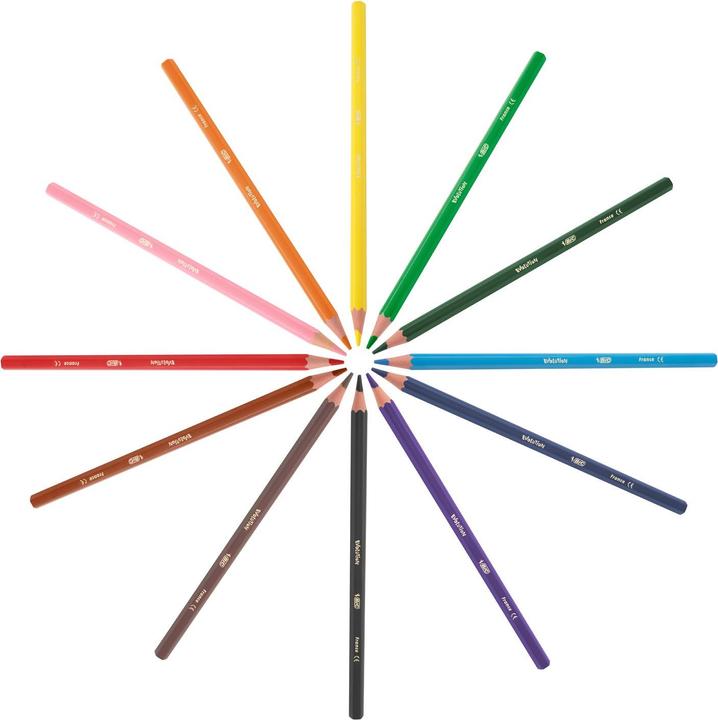 Actual product image Bic Kids Coloured pencils Evolution (Sorted, 12 x)