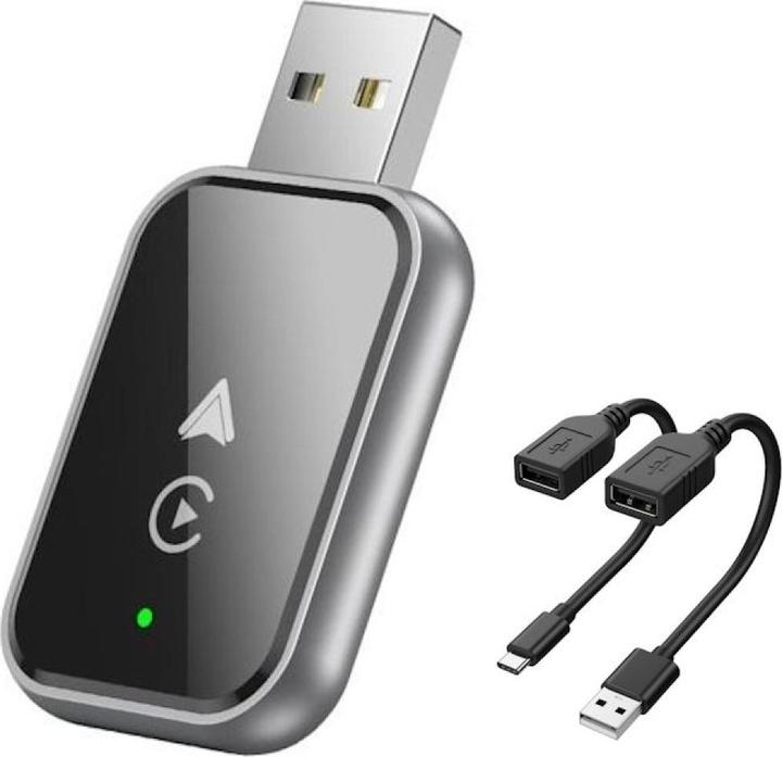 PowerGuard 2-in-1 Wireless iOS Carplay & Android Auto Dongle