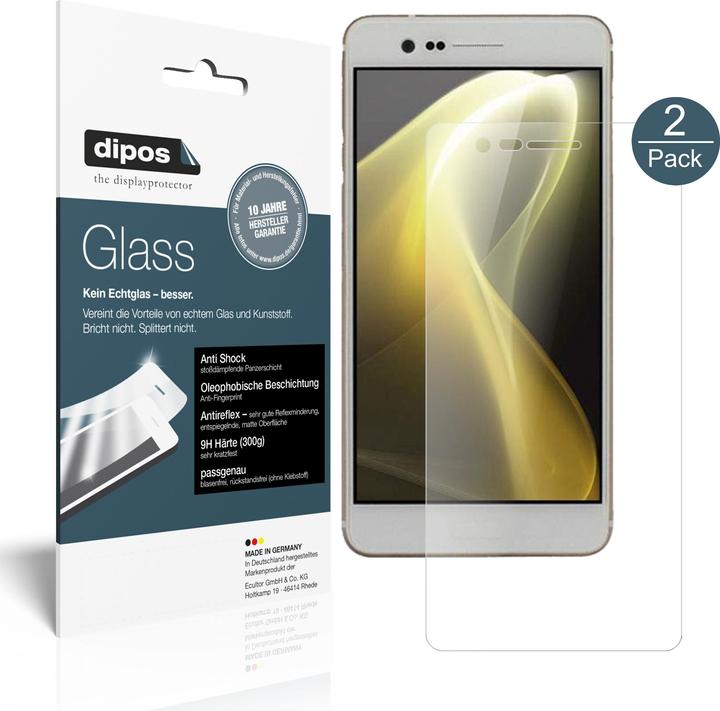 Produktbild Dipos Displayschutz Anti-Shock (2 Stück, Sony Xperia Z3)