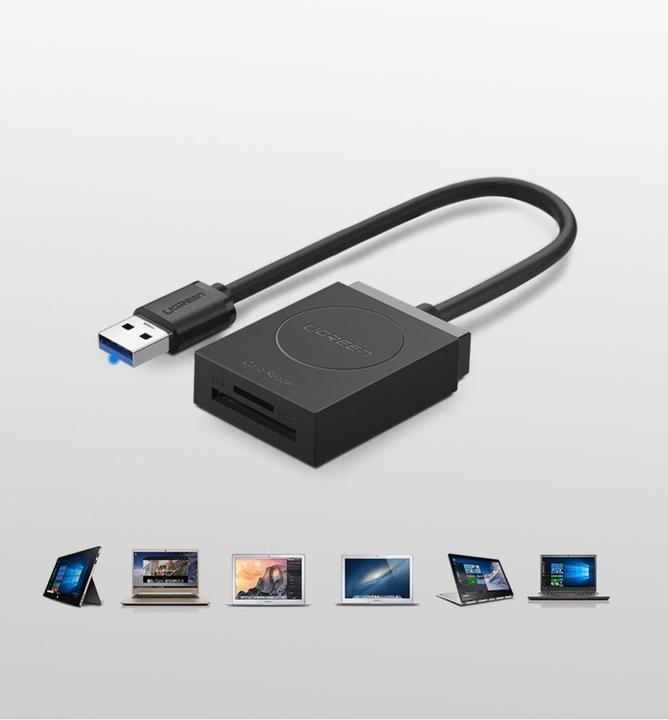 Actual product image Ugreen 2 in 1 USB-A 3.0 card reader (USB 3.0)