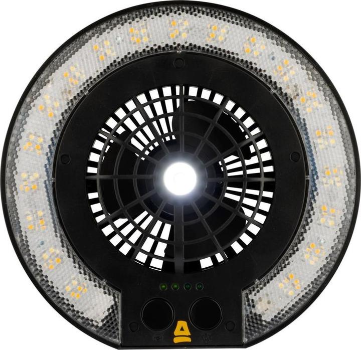 Produktbild Abbey Camp 3-in-1 LED Lamp met ventilator - MONSERRAT-020 - Zwart