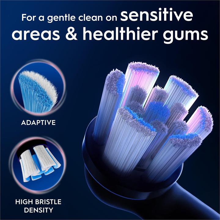 Produktbild Oral-B Oral B - iO Series Gentle Care Replacement Brush Heads - Black - 3 count (3 x)