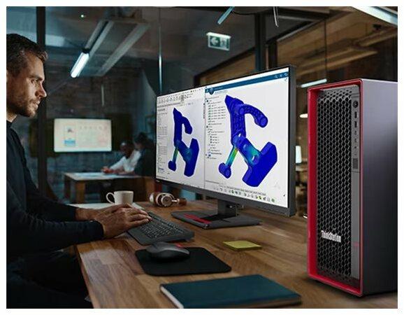 Produktbild Lenovo ThinkStation P5 (Intel Xeon w5-2545, 64 GB, 1000 GB, RTX A4000 Ada)