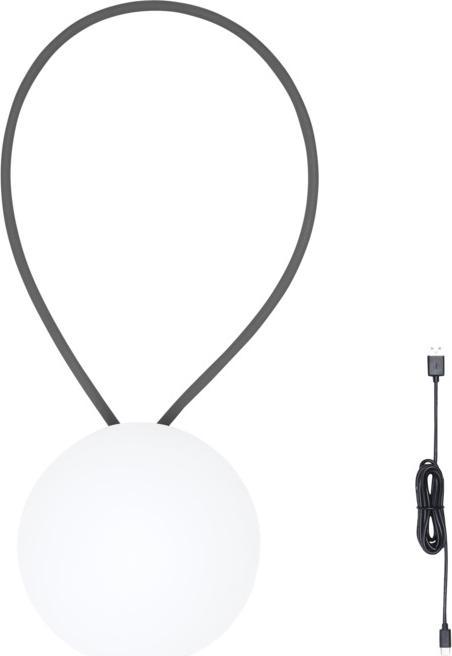 Produktbild Fatboy 103907 Bolleke LED Akku Kugelleuchte Anthrazit (45 lm)