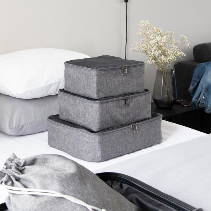 Image du produit Bigso TRAVEL Organizer L Gris (Systèmes de rangement)