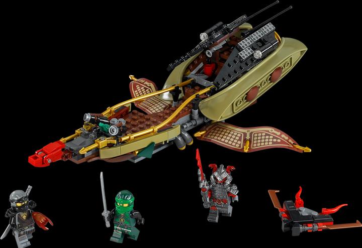 Produktbild LEGO Schatten des Ninja-Flugseglers (70623, LEGO Ninjago)