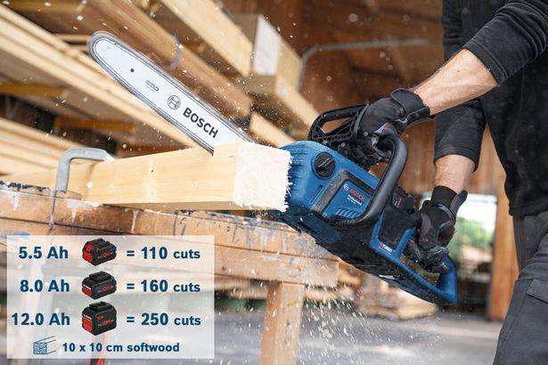 Actual product image Bosch Hausgeräte GKE 18V-40 (Battery chain saw)