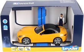 Actual product image Bruder PKW Service Center mit Roadster