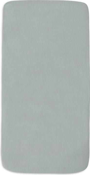 Actual product image Jollein Fix-Leintuch Jersey 2er, 60 x 120 cm, Sea Green/Biscuit (60 x 120 cm)