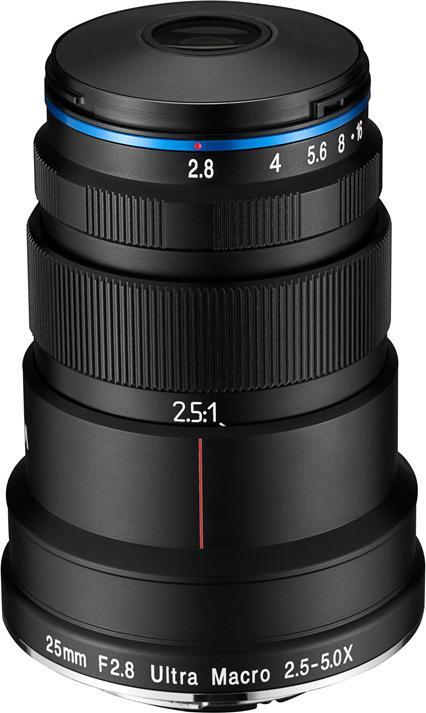Venus Optic Laowa 25mm f/2.8 2.5-5x UltraMacro Pentax K (Pentax K, Vollformat)