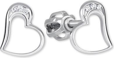 Image du produit Brilio Silver - Boucles d'oreilles Magic Heart 436 001 00413 04