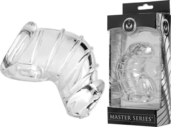 Actual product image Master Series Flexible chastity cage
