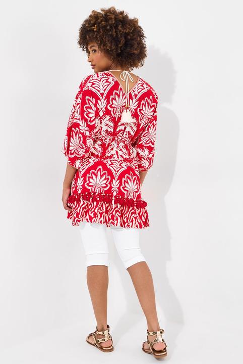 Immagine prodotto Joe Browns Batwing Sleeve Wrap Front Tassel Tunic Dress (42)