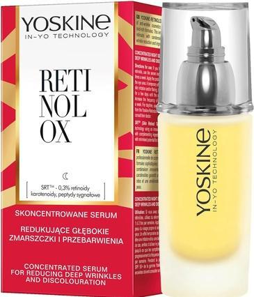 Yoskine Retinolox Konzentriertes Nachtserum zur Reduzierung von tiefen Falten und Verfärbungen (30 ml)