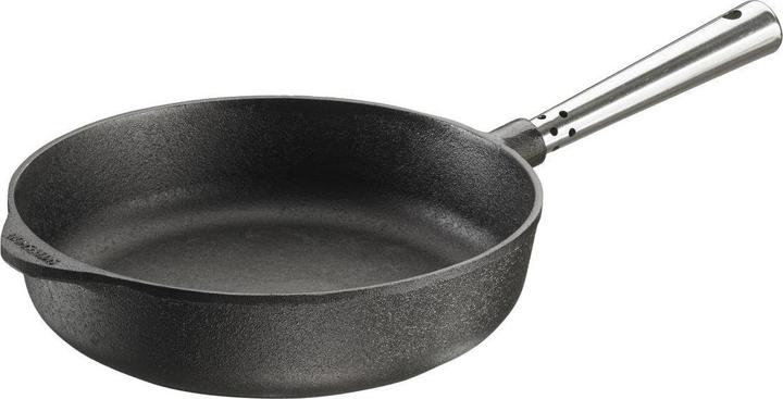 Productafbeelding Skeppshult Gietijzeren Serveerpan Stalen Handvat (24 cm, Braadpan + kasserol, Gietijzer)
