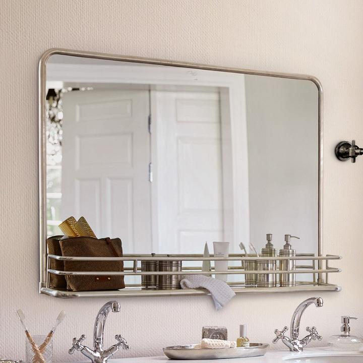 Actual product image Loberon Mirror Opoli silver (85 x 120 x 18 cm)