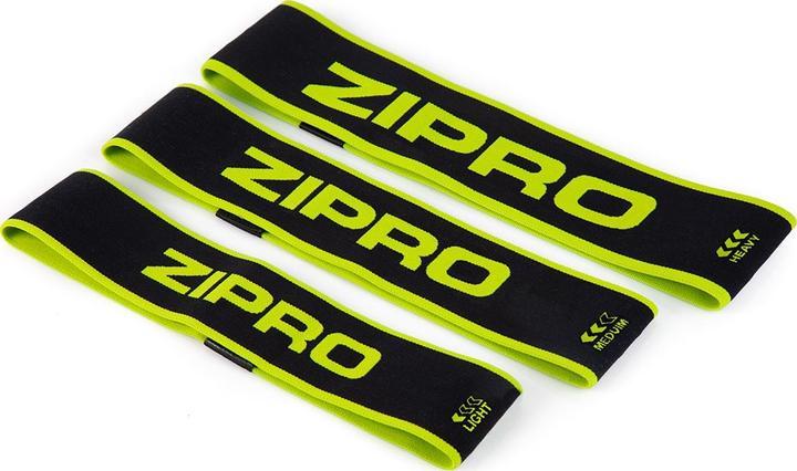 Produktbild Zipro Mini Band verschiedene Widerstandsstufen inklusive (0.70 m, Leicht, Mittel, Stark)