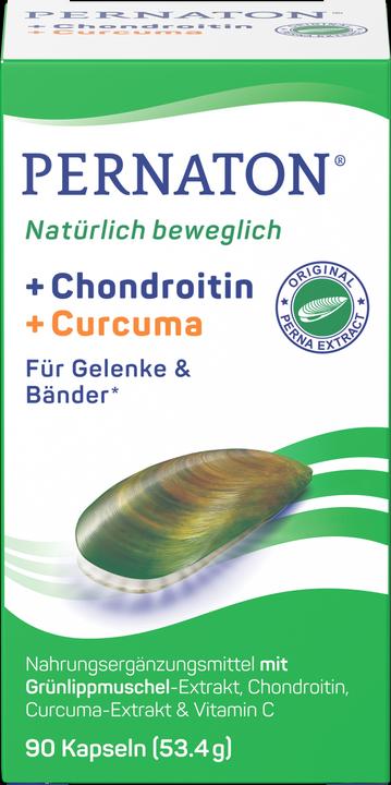 Actual product image Pernaton Chondroitin + Curcuma (90 Piece, Capsules, 53 g)