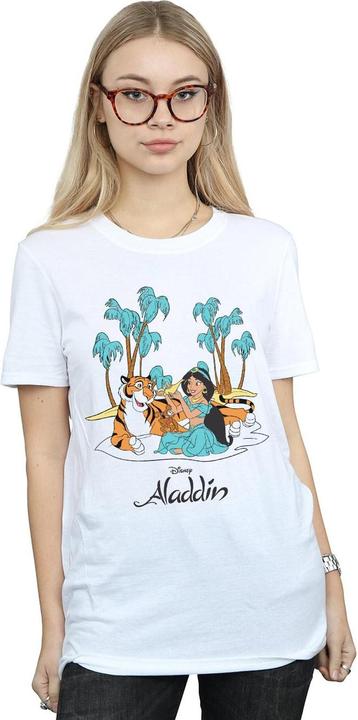 Produktbild Disney Aladdin Jasmine Abu Rajah Beach TShirt (S)