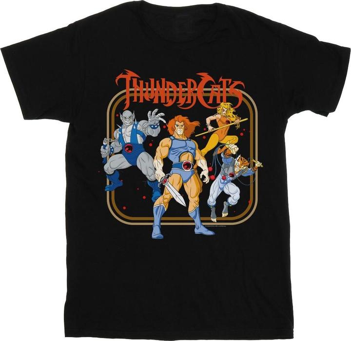 Immagine prodotto Thundercats Group Frame Maglietta Ampia Donna (4XL)