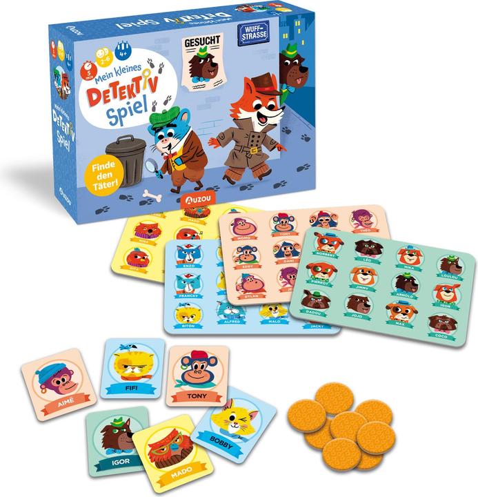 Actual product image My little detective game (d) (German)
